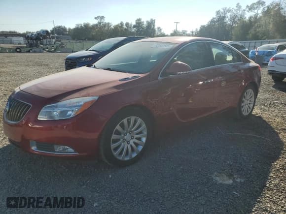 ✅ 2013 Buick Regal Turbo Premium 1 • VIN: 2G4GS5EV7D9181969 • Lot: 93542585. Listed on Copart with 47,493 mi. Free auction sales archive from the USA and detailed vehicle history report at DreamBid. Image 1.