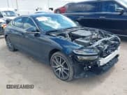 ✅ 2025 Genesis G70 2.5T • VIN: KMTG34SC6SU153838 • Lot: 42820021. Listed on IAAI with 16,214 mi. Free auction sales archive from the USA and detailed vehicle history report at DreamBid. Image 1.