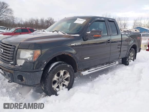 ✅ 2012 Ford F-150 XL • VIN: 1FTFX1ET2CFB52040 • Lot: 43841857. Listed on IAAI with 319,360 mi. Free auction sales archive from the USA and detailed vehicle history report at DreamBid. Image 2.