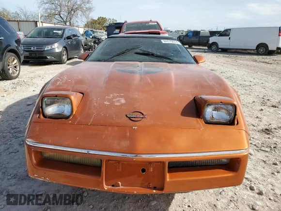 1984 Chevrolet Corvette with VIN 1G1AY0781E5124838, listed as a Copart auction lot 84570674 with Not provided miles and Clean title. Bid and sale history available at DreamBid. Image 5.