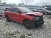 2021 Dodge Durango GT Plus with VIN 1C4RDJDG9MC837276, listed as a Copart auction lot 81625465 with 61,601 mi miles and Salvage title. Bid and sale history available at DreamBid. Image 4.