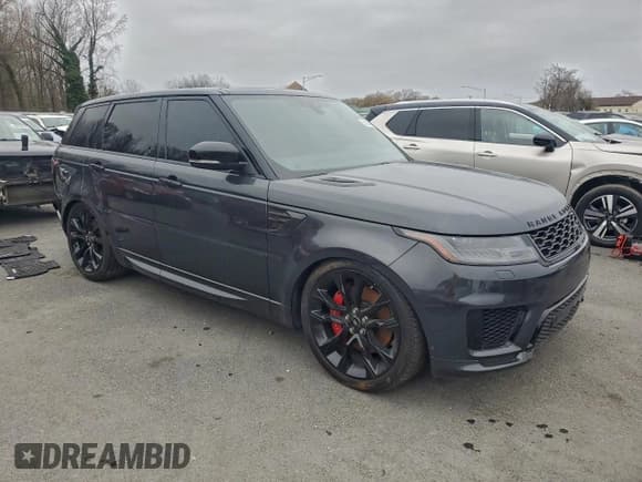 ✅ 2022 Land Rover Range Rover Sport HST • VIN: SALWS2RUXNA207074 • Lot: 92906425. Listed on Copart with 81,164 mi. Free auction sales archive from the USA and detailed vehicle history report at DreamBid. Image 4.