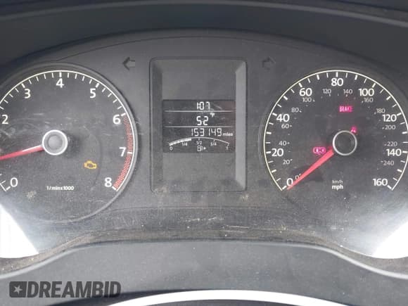 ✅ 2011 Volkswagen Jetta S • VIN: 3VW1K7AJ4BM394260 • Lot: 43550078. Listed on IAAI with 153,149 mi. Free auction sales archive from the USA and detailed vehicle history report at DreamBid. Image 7.