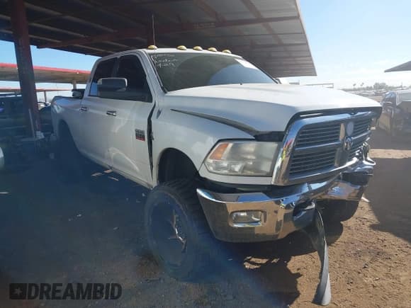✅ 2010 Dodge 2500 SLT • VIN: 3D7UT2CL0AG146749 • Лот: 43359503. Опубликован ранее на IAAI с пробегом 262 196 миль. Бесплатный доступ к архиву аукционных продаж из США и подробный отчёт об истории автомобиля на DreamBid. Изображение 1.