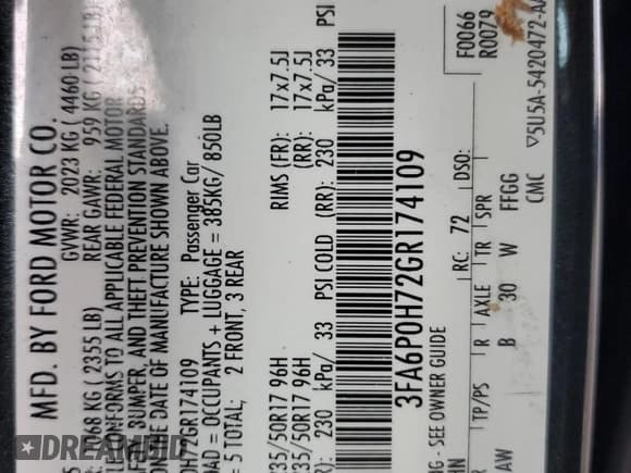 ✅ 2016 Ford Fusion SE • VIN: 3FA6P0H72GR174109 • Lot: 56765115. Listed on Copart with 138,832 mi. Free auction sales archive from the USA and detailed vehicle history report at DreamBid. Image 12.