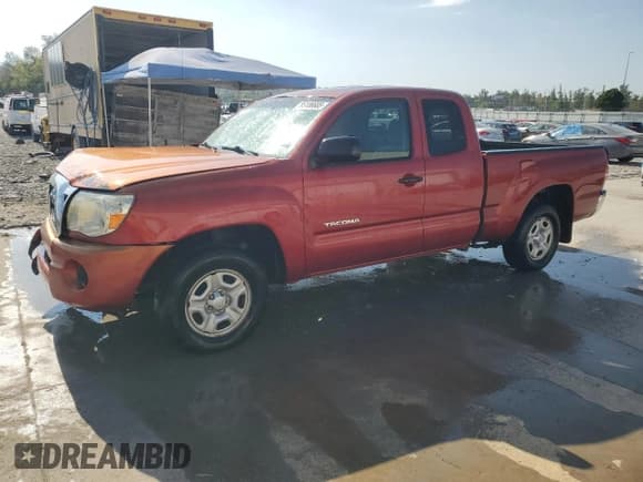 ✅ 2007 Toyota Tacoma • VIN: 5TETX22N67Z431546 • Lot: 85106685. Listed on Copart with 185,480 mi. Free auction sales archive from the USA and detailed vehicle history report at DreamBid. Image 1.