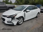 ✅ 2017 Chevrolet Cruze LT • VIN: 1G1BE5SM6H7206006 • Lot: 85361225. Listed on Copart with 50,410 mi. Free auction sales archive from the USA and detailed vehicle history report at DreamBid. Image 1.