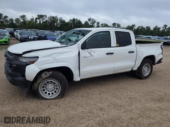 ✅ 2023 Chevrolet Colorado 2WD Work Truck • VIN: 1GCGSBEC8P1255524 • Лот: 69118804. Опубликован ранее на Copart с пробегом 14 198 миль. Бесплатный доступ к архиву аукционных продаж из США и подробный отчёт об истории автомобиля на DreamBid. Изображение 1.