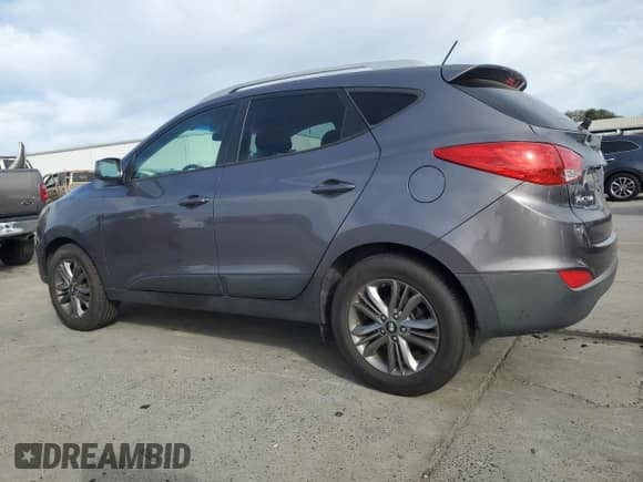 2015 Hyundai Tucson SE with VIN KM8JU3AG7FU011354, listed as a Copart auction lot 91417775 with 144,474 mi miles and Clean title. Bid and sale history available at DreamBid. Image 2.