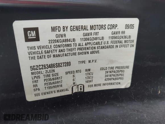 ✅ 2006 Saturn VUE • VIN: 5GZCZ63486S827289 • Lot: 41641268. Wystawiony na IAAI z przebiegiem Nie podano. Bezpłatny archiwum sprzedaży aukcyjnych z USA i szczegółowy raport historii pojazdu na DreamBid. Zdjęcie 9.