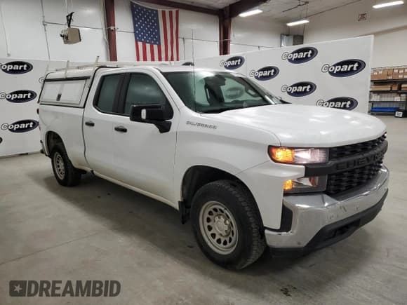 ✅ 2021 Chevrolet Silverado 1500 Work Truck • VIN: 1GCRWAEH2MZ438448 • Лот: 90486685. Опубликован ранее на Copart с пробегом 97 338 миль. Бесплатный доступ к архиву аукционных продаж из США и подробный отчёт об истории автомобиля на DreamBid. Изображение 4.