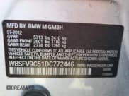 ✅ 2013 BMW M5 • VIN: WBSFV9C51DC772446 • Lot: 85179955. Listed on Copart with 152,954 mi. Free auction sales archive from the USA and detailed vehicle history report at DreamBid. Image 12.