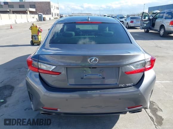 ✅ 2016 Lexus RC 350 F Sport • VIN: JTHHE5BC0G5011939 • Лот: 38711990. Опубликован ранее на IAAI с пробегом 55 820 миль. Бесплатный доступ к архиву аукционных продаж из США и подробный отчёт об истории автомобиля на DreamBid. Изображение 16.