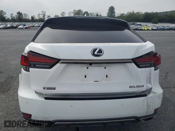 ✅ 2020 Lexus RX 350 F Sport Performance • VIN: 2T2YZMDA2LC242524 • Lot: 81950945. Listed on Copart with Not provided. Free auction sales archive from the USA and detailed vehicle history report at DreamBid. Image 6.