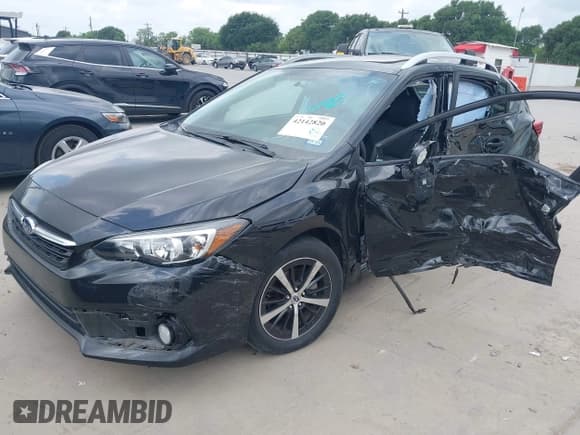 ✅ 2021 Subaru Impreza Premium • VIN: 4S3GTAD64M3707682 • Lot: 42142820. Listed on IAAI with 44,819 mi. Free auction sales archive from the USA and detailed vehicle history report at DreamBid. Image 2.