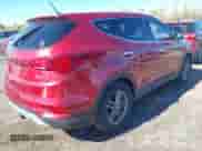 2018 Hyundai Santa Fe 2.4L z VIN 5XYZT3LB2JG541804, wystawiony jako IAAI lot #43416218 z przebiegiem 117 278 mil mil oraz . Historia ofert i sprzedaży dostępna na DreamBid. Obrazek 4.