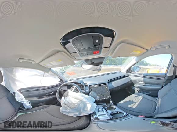 2023 Hyundai Tucson Blue z VIN KM8JBCA11PU101974, wystawiony jako Copart lot #69469755 z przebiegiem Nie podano mil oraz Szkoda całkowita • Salvage title. Historia ofert i sprzedaży dostępna na DreamBid. Obrazek 15.