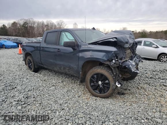 ✅ 2020 Chevrolet Silverado 1500 Custom • VIN: 1GCUYBEF1LZ206401 • Lot: 48477775. Listed on Copart with Not provided. Free auction sales archive from the USA and detailed vehicle history report at DreamBid. Image 4.