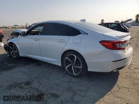 2018 Honda Accord Sport с VIN 1HGCV1F35JA199548, выставлен на аукционе Copart как лот 80586065 с пробегом 105 106 миль миль и Списание • Salvage title. История ставок и продаж доступна на DreamBid. Изображение 2.