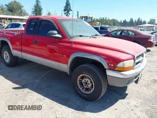 ✅ 1999 Dodge Dakota SLT • VIN: 1B7GG22XXXS318531 • Lot: 42864607. Wystawiony na IAAI z przebiegiem 161 280 mil. Bezpłatny archiwum sprzedaży aukcyjnych z USA i szczegółowy raport historii pojazdu na DreamBid. Zdjęcie 1.