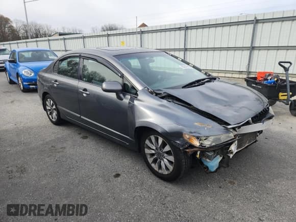 ✅ 2009 Honda Civic EX • VIN: 2HGFA16889H312054 • Lot: 93247695. Listed on Copart with 157,197 mi. Free auction sales archive from the USA and detailed vehicle history report at DreamBid. Image 4.