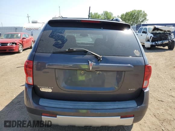 ✅ 2007 Pontiac Torrent • VIN: 2CKDL73F076227846 • Лот: 69513584. Опубликован ранее на Copart с пробегом 175 117 миль. Бесплатный доступ к архиву аукционных продаж из США и подробный отчёт об истории автомобиля на DreamBid. Изображение 6.