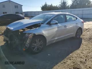 ✅ 2017 Hyundai Elantra SE • VIN: KMHD84LF0HU224001 • Lot: 82572395. Listed on Copart with 126,162 mi. Free auction sales archive from the USA and detailed vehicle history report at DreamBid. Image 1.