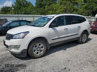 2017 Chevrolet Traverse LS with VIN 1GNKVFED9HJ148220, listed as a Copart auction lot 68853605 with 199,933 mi miles and Salvage title. Bid and sale history available at DreamBid. Image 1.
