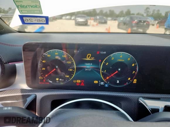 2022 Mercedes-Benz CLA 250 z VIN W1K5J4GB2NN313441, wystawiony jako Copart lot #80508685 z przebiegiem 34 157 mil mil oraz Szkoda całkowita • Salvage title. Historia ofert i sprzedaży dostępna na DreamBid. Obrazek 9.