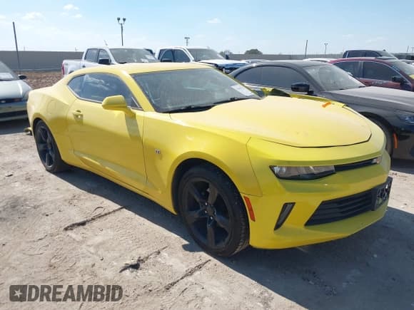 ✅ 2017 Chevrolet Camaro 1LT • VIN: 1G1FB1RX5H0107401 • Lot: 43410734. Listed on IAAI with 127,069 mi. Free auction sales archive from the USA and detailed vehicle history report at DreamBid. Image 1.
