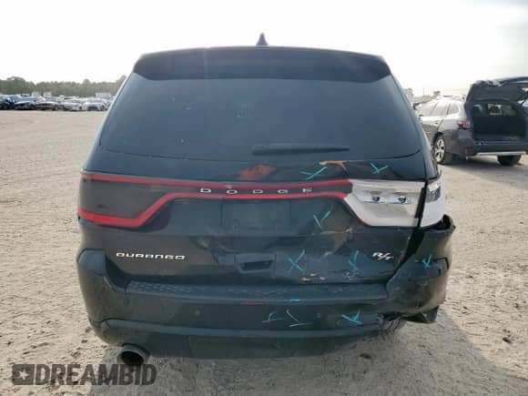 2022 Dodge Durango R/T with VIN 1C4SDHCT5NC101641, listed as a Copart auction lot 67034185 with 76,923 mi miles and Salvage title. Bid and sale history available at DreamBid. Image 6.