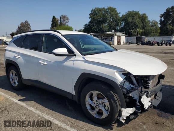 ✅ 2024 Hyundai Tucson SEL • VIN: 5NMJB3DE3RH320996 • Lot: 55804725. Listed on Copart with 15,154 mi. Free auction sales archive from the USA and detailed vehicle history report at DreamBid. Image 4.