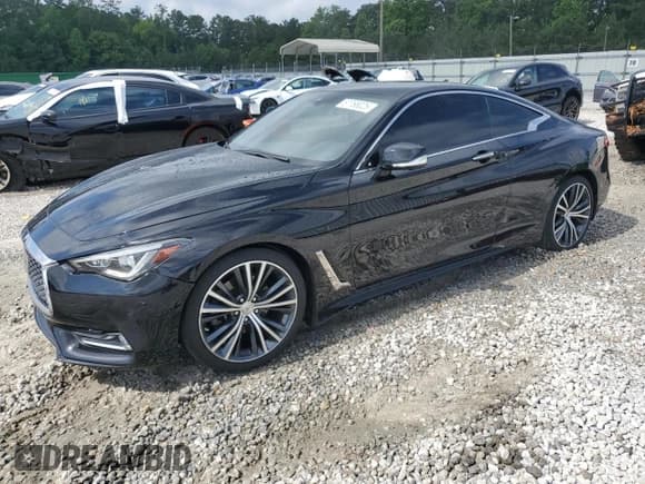 ✅ 2017 Infiniti Q60 Sport • VIN: JN1EV7EK9HM364239 • Lot: 57768025. Listed on Copart with 142,460 mi. Free auction sales archive from the USA and detailed vehicle history report at DreamBid. Image 1.