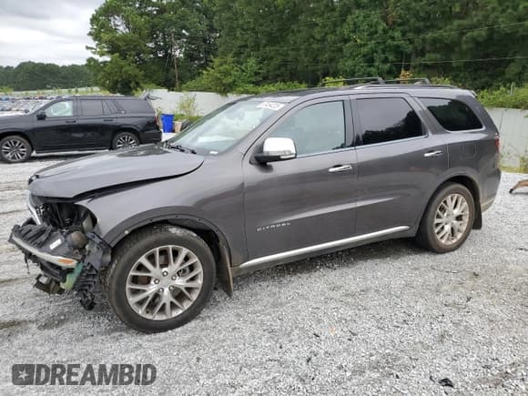 ✅ 2015 Dodge Durango Citadel • VIN: 1C4SDHET3FC857645 • Lot: 67454225. Listed on Copart with 326,130 mi. Free auction sales archive from the USA and detailed vehicle history report at DreamBid. Image 1.