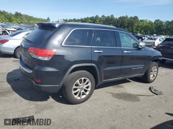 2014 Jeep Grand Cherokee Limited z VIN 1C4RJFBG4EC111934, wystawiony jako Copart lot #58924505 z przebiegiem 175 778 mil mil oraz Szkoda całkowita • Salvage title. Historia ofert i sprzedaży dostępna na DreamBid. Obrazek 3.