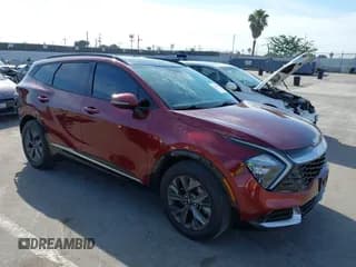 ✅ 2023 Kia Sportage SX • VIN: 5XYK43AF6PG112534 • Lot: 43241481. Listed on IAAI with 45,148 mi. Free auction sales archive from the USA and detailed vehicle history report at DreamBid. Image 1.