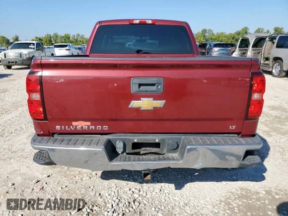 2015 Chevrolet Silverado 1500 LT with VIN 3GCPCREC7FG297544, listed as a Copart auction lot 82291355 with 133,901 mi miles and Salvage title. Bid and sale history available at DreamBid. Image 6.