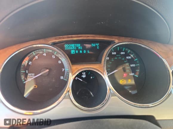 ✅ 2011 Buick Enclave CXL-1 • VIN: 5GAKRBED4BJ220021 • Lot: 84904165. Listed on Copart with 208,651 mi. Free auction sales archive from the USA and detailed vehicle history report at DreamBid. Image 9.