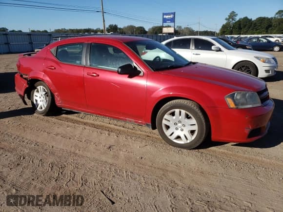 ✅ 2014 Dodge Avenger SE • VIN: 1C3CDZAG4EN113143 • Лот: 76793444. Опубликован ранее на Copart с пробегом 98 119 миль. Бесплатный доступ к архиву аукционных продаж из США и подробный отчёт об истории автомобиля на DreamBid. Изображение 4.