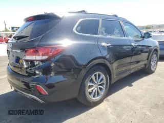 2017 Hyundai Santa Fe SE z VIN KM8SN4HF8HU245445, wystawiony jako Copart lot #71875965 z przebiegiem 155 880 mil mil oraz Czysty tytuł • Clean title. Historia ofert i sprzedaży dostępna na DreamBid. Obrazek 3.