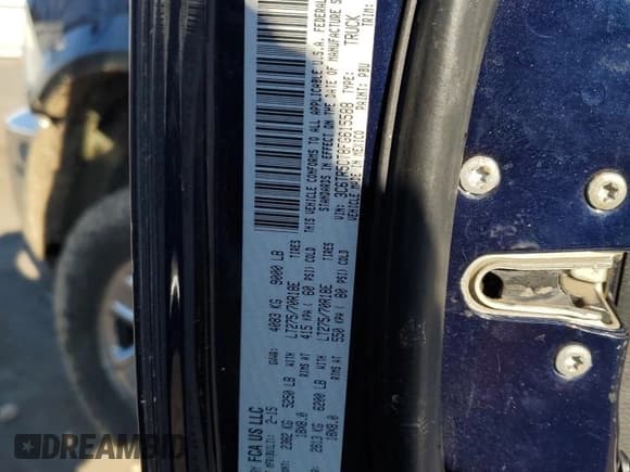 ✅ 2015 Ram 2500 Tradesman • VIN: 3C6TR5CT8FG615588 • Lot: 47566295. Wystawiony na Copart z przebiegiem 146 258 mil. Bezpłatny archiwum sprzedaży aukcyjnych z USA i szczegółowy raport historii pojazdu na DreamBid. Zdjęcie 12.