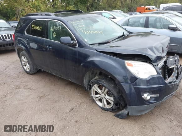 ✅ 2015 Chevrolet Equinox LT • VIN: 2GNFLFEKXF6229033 • Lot: 43401619. Wystawiony na IAAI z przebiegiem 97 833 mil. Bezpłatny archiwum sprzedaży aukcyjnych z USA i szczegółowy raport historii pojazdu na DreamBid. Zdjęcie 1.