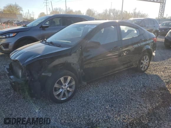 ✅ 2012 Hyundai Accent GLS • VIN: KMHCU4AEXCU051355 • Лот: 79672914. Опубликован ранее на Copart с пробегом 117 347 миль. Бесплатный доступ к архиву аукционных продаж из США и подробный отчёт об истории автомобиля на DreamBid. Изображение 1.