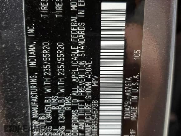 ✅ 2024 Toyota Highlander LE • VIN: 5TDKDRBH6RS546798 • Lot: 89616505. Wystawiony na Copart z przebiegiem 18 206 mil. Bezpłatny archiwum sprzedaży aukcyjnych z USA i szczegółowy raport historii pojazdu na DreamBid. Zdjęcie 13.