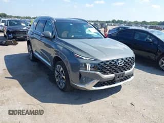 ✅ 2023 Hyundai Santa Fe Calligraphy • VIN: 5NMS54AL4PH657811 • Lot: 43124865. Listed on IAAI with 17,026 mi. Free auction sales archive from the USA and detailed vehicle history report at DreamBid. Image 1.