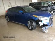 ✅ 2016 Hyundai Veloster Turbo • VIN: KMHTC6AE0GU255750 • Lot: 85549825. Listed on Copart with 79,217 mi. Free auction sales archive from the USA and detailed vehicle history report at DreamBid. Image 4.