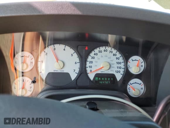 ✅ 2007 Dodge 1500 SLT • VIN: 1D7HA18287J542324 • Lot: 71368115. Wystawiony na Copart z przebiegiem 164 727 mil. Bezpłatny archiwum sprzedaży aukcyjnych z USA i szczegółowy raport historii pojazdu na DreamBid. Zdjęcie 9.