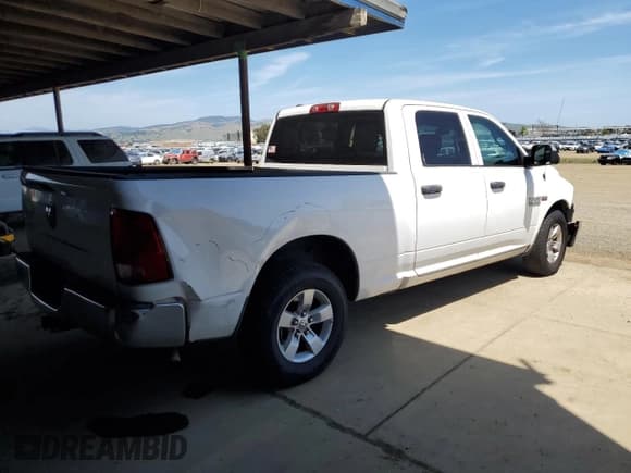 ✅ 2018 Ram 1500 Tradesman • VIN: 1C6RR6ST3JS249171 • Lot: 54917115. Listed on Copart with 49,529 mi. Free auction sales archive from the USA and detailed vehicle history report at DreamBid. Image 3.