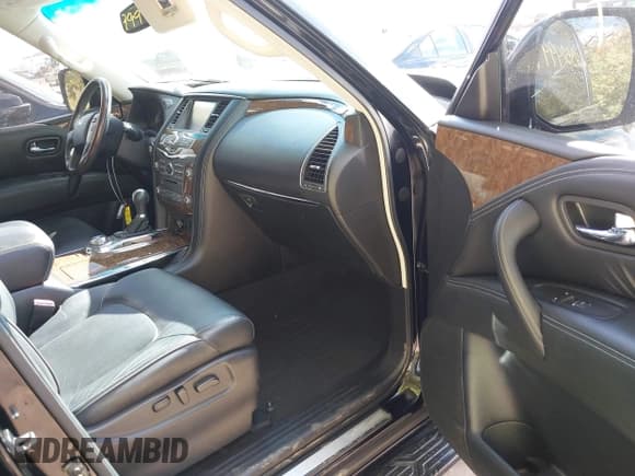 ✅ 2017 Infiniti QX80 • VIN: JN8AZ2NE1H9154741 • Lot: 43524999. Listed on IAAI with 143,004 mi. Free auction sales archive from the USA and detailed vehicle history report at DreamBid. Image 5.