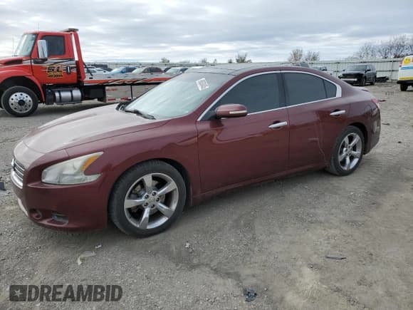 ✅ 2010 Nissan Maxima SV • VIN: 1N4AA5AP7AC848697 • Lot: 90630405. Listed on Copart with 218,989 mi. Free auction sales archive from the USA and detailed vehicle history report at DreamBid. Image 1.